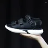 Casual schoenen sport sandalen vrouwelijke studenten zomer flat wilde smaak chique wind dennen cake dik bodem strand buiten vrouw