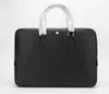 Bolsa de laptop para homens de negócios Bolsa de laptop original Designer de grande capacidade Bolsa de cor sólida Bola de alta qualidade Bolsa de viagem Saco de trabalho Saco de ombro de ombro