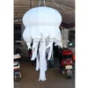 Party Decoration 5ft 7ft Giant Inflatable Jellyfish Balloon With Blower And LED For Customized Color 2 Pieces