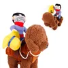 Vêtements pour chiens Halloween Costume de compagnie robe cowboy à cheval