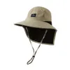 Omfattande Sun Protection Camping Cap ATS Fishing Accessories Cykeltillbehör Hink Hat Summer Accessories Handing Hat 240412