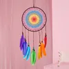Catchers de sonho coloridos para quarto adulto boho apanhador de sonho decoração de parede para meninas penduradas no ornamento decoração 3151