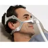 Wisp Contacto mínimo Máscara nasal con casco SMLXL Tres cojines para la apnea del sueño Anti -ronquido 240424