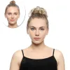 Chignon Jeedou Curly Messy Hair Bun Chignon Donut Hair Pad Elastic Hair Synthetic Hairpiece for Women