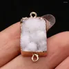 Hanger kettingen natuursteenwater kristal spruit connector diy maken dames armband ketting sieraden accessoires cadeau