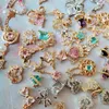 10st Luxury Kawaii Love Heart Pink Sailor Moon Star Nail Art Parts Zircon Manicure Nails Accesorios Supplies Charms 240425