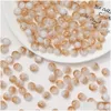 Glass 10Mm Beads For Bracelets Red Color Necklace Earring Jewelry Making Supplies Kit Adts Kids Diy Crafts Wholesale Round Crystal Dr Dhix2