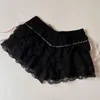 Cottage Coquette Y2K 00S Vintage Shorts Women Kawaii Lace Trim Multi-Wayers Bottoms Fairycore Retro Lolita Sweet Pettipants 240426