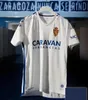 23 24 Real Zaragoza Fran Gamez Soccer Jerseys Zapater 2023 2024 Home Away Jersey Pombo Kagawa Football Shirts Guti Javi Ros Men Kids L. Suarez Camiseta de Futbol Home
