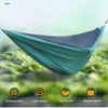 2person hamaca para acampar al aire libre 28x14m92x46ft liviano colgante mosquito hamaca hamaca correas de árbol swing meta de maquera 240411