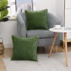 Kussen/decoratieve chenille kussenomslag groene worp covers decoratieve s voor bank woonkamer huisdecoratie rugkussen luxe rood