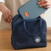 Taschen tragbarer Mittagstaschen Food Thermalbox wasserdichte Bürokühler Lunchbox Camping Picknicktasche für Kinder praktische frische wärmere Taschen