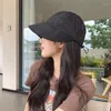 Boinas 2024 Verão abrangente SunHat Women Sun Hats Sun