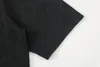 xinxinbuy män designer tee t shirt 2024 Italien mesh tyg bokstavsmönster kort ärm bomull kvinnor grå svart blå s-xl