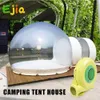 3/4/5 m di bolle gonfiabile Tenda gonfiabile per la famiglia tende da campeggio a cortile 360 Clear Air Dome Bubble Room per campeggio selvaggio