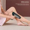 Massage Gun 32 Speed Fasciablaster Pulserecover Fasciaal draagbare draagbare huishoudelijke vermoeidheid verlichting vloeistof kristal display Relax 240422