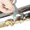 Saxofon Saxofon Flattryck Pad Reparationsverktyg Woodwind Accessories Musikinstrumentdelar Byte för Alto/Soprano/Tenor Sax