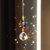 Décorations de jardin Crystals Pendants en verre Collection arc-en-ciel suspendue pour les pièces de lustre Favors de mariage à la maison ou au jardin DCO