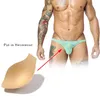 Sous-pants Sponge Cup Enhancer Men Sous-vêtements Sous Briefes Sexy Gay Penis Pouche Pad Front Frères Buttes Boutillements Push Up For Boy