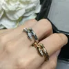 Nouvelles arrivantes Bague de serpent de marque dupe de haute qualité pour les femmes avec des diamants