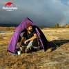 Cloud Up 1 2 Tent UltraLight Camping Double -Sloer Водонепроницаемые походки на открытом воздухе с бесплатным ковриком 240416 240426