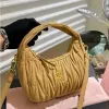 Diseñador rosa de mujeres Cleo Bag Miui Satchel Tote Bag Wander Matelasse Axila Tamborita de cuero de lujo Correo de mujer CR