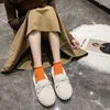 Sapatos casuais Luxunhão Crystal-Nó Cotton Cotton Women Ballerina Sneakers Fleeces Flats Woman Fur Mocassins Round Toe Pooms de pelúcia quente2024