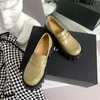 ドレスシューズMeotina Women Loafers本革のプラットフォーム太いかかとポンプ丸いつま先ハイヒールレディースフットウェア2024スプリンググリーンブラック