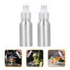 Opslagflessen 2 stks Bitters Spray Bottle Glass Drankje Dispenser Parfum Atomizer Bottailcocktail Food Grade BBQ Aluminium Travel