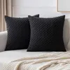 Подушка/декоративные черные броски крышки 18 x18 дюйма полосатой подушной подушки для кухни для дивана для дивана
