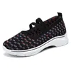 Gai Casual Shoes Womens Weiß schwarz grau rosa blaugrüne Trainer im Freien Sommer -Sneaker Tennis langsame Füße Plattform