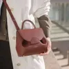 Hochwertige Tasche Polen Umhängetaschen Halbmond Cyme Numero Dix Designer Handtaschen Mode Crossbody Geldbörse Polenly Leder lächelnde Gesicht Polenee Tasche 417