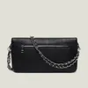 Zadig Voltaire Designer Sac Black White Whites Crossbody Designers Femme Sacs à bandoulière Silver Chain Granchers Designers Woman Hands Hands Hands Femme Cross Body Body Sac de luxe Sac