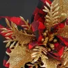 Décorations de Noël Simulation Fleur Grille de vacances DIY ACCESSOIRES DÉCORATIVES DÉCORATIVES