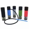 Hookawah portátil quente com cobertura protetora para viagens ao ar livre Chicha Sheesha Narguiles Acessórios para fumantes pequenos shisha kit carros hookah shisha