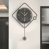 Relojes de pared Sala de estar Reloj de oficina Mecanismo de dormitorio de juegos de lujo moderno Despertador Digital Digorio Decoración