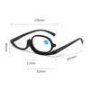 Okulary przeciwsłoneczne okulary obrotowe okulary czytania makijażu anty-blue światło 1.0- 4.0 Składanie okularów Diopter Flip Down soczewki