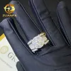 Groothandelsprijs Shining Fashion Iced Out Hip Hop Jewelry VVS Moissanite Diamond 925 Sterling Silver Hip Hop Ring Men