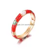 Bangle 24sts Old Peking Cloisonne Armband Retro Ornament Ethnic Style Children Simple Womens smycken Present mode Drop Delivery BR Dhavs