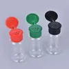 Speicherflaschen 6/10/20pcs Gewürzflasche Pfeffer Schwarzes Gewürz Jar 100ml Grillgewürzküche Gadgets Zutaten Abfüllung