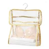 Opbergtassen Transparante PVC Travel Organizer Clear Make -uptas schoonheidsspecialiste Cosmetic Beauty Case Toiletie voor schoenen