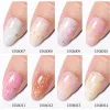 KITS UR SUGARO 6PCS da 7 ml di smalto in gomma in gomma in gomma Set di smalti glitter in oro rosa immergersi via gel led UV vernici manicure