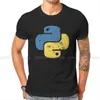 Camisetas para hombres orgullosos desarrollador de python Hipster Polyester Tshirts Computer Software Programa Enginr Harajuku Tops T Shirt O Neck T240425