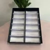 12 SLOTS GLASSES TRAY SUNGLASSES DISPLAY CASE Eyeglass Organizer Box Eyewear Holder Solglasstativ Sun Glasses Organizer 240419