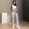 Pantaloni da donna fdfklak pantaloni da jogger a colori solidi donne ad alta vita coreana harajuku primaverili dipintetti casual femminile lunghe