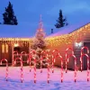 Décorations Solar Christmas Candy Cane Lights Outdoor Emperpoor Christmas Day Day Pathway Marker Candy Candy Garden Passage Decoration