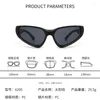 Zonnebrillen Y2K Punk Sports For Men Women Designer Sun Glasses Heren Fashion Vintage Shades UV400 Goggle Eyewear