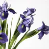 Decorative Flowers Artificial Flower Office Iris Fake Simulation Wedding Flowersation Faux