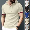 デザイナーシャツ刺繍腕帯域メンズシャツ夏の綿クルーネックアンダーシャツカジュアルルーズ半袖