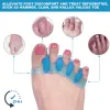 Tool 1 Pair of Soft Silicone Toe Orthotics, Toe Separators, Bunion and Hammertoe Orthotics, Suitable for Running and Yoga Practice
